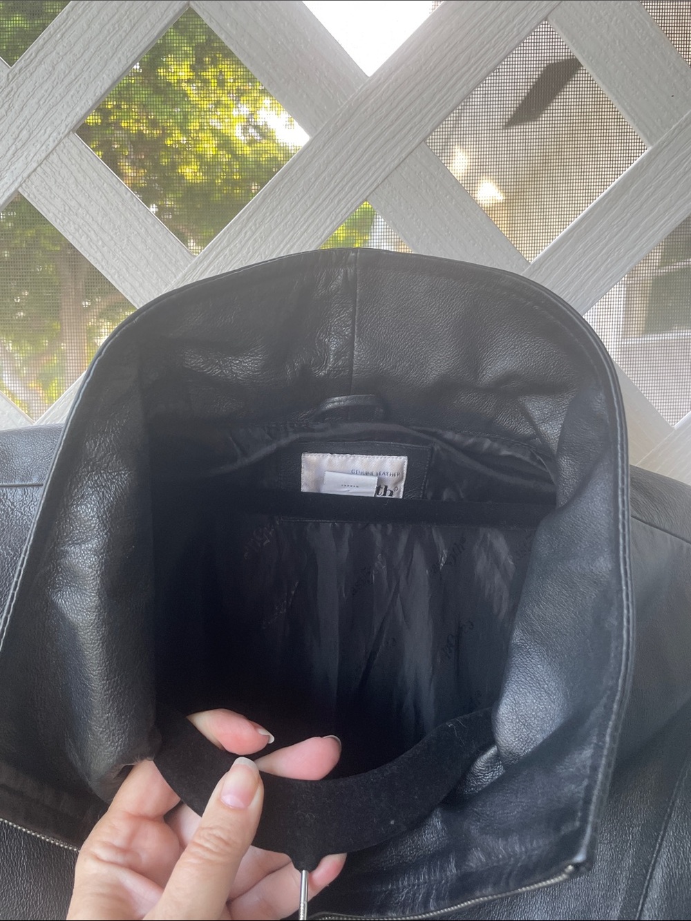 East 5th Vintage EUC Full Zip Leather Jacket - Picture 11 of 14